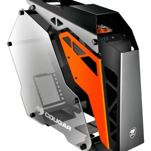 CAJA COUGAR CONQUER NEGRO‎ ‎TG‎ / ‎ALUMINIO ‎‎/ ‎120MM‎X‎3 ‎/ ‎385LMR0-0008