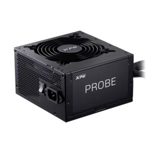 XPG PROBE 600W 80+ Bronze Fuente de Poder Gamer 600W Reales | 80 Plus Bronce, PCIe para GPU, ATX, Alta Eficiencia y Garantía 3 Años
