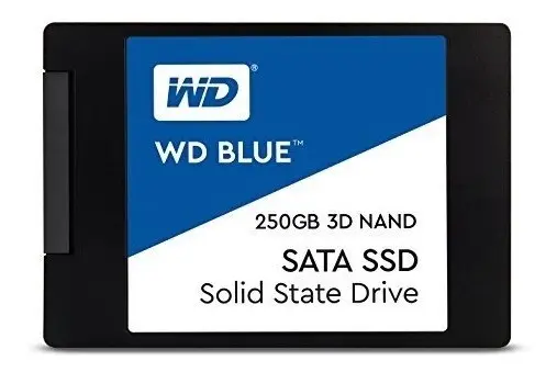 ssd sata SSD 250GB WD Blue SATA 3 | Alta Velocidad de Lectura 560 MB/s | Mejora el Rendimiento de tu PC o Laptop