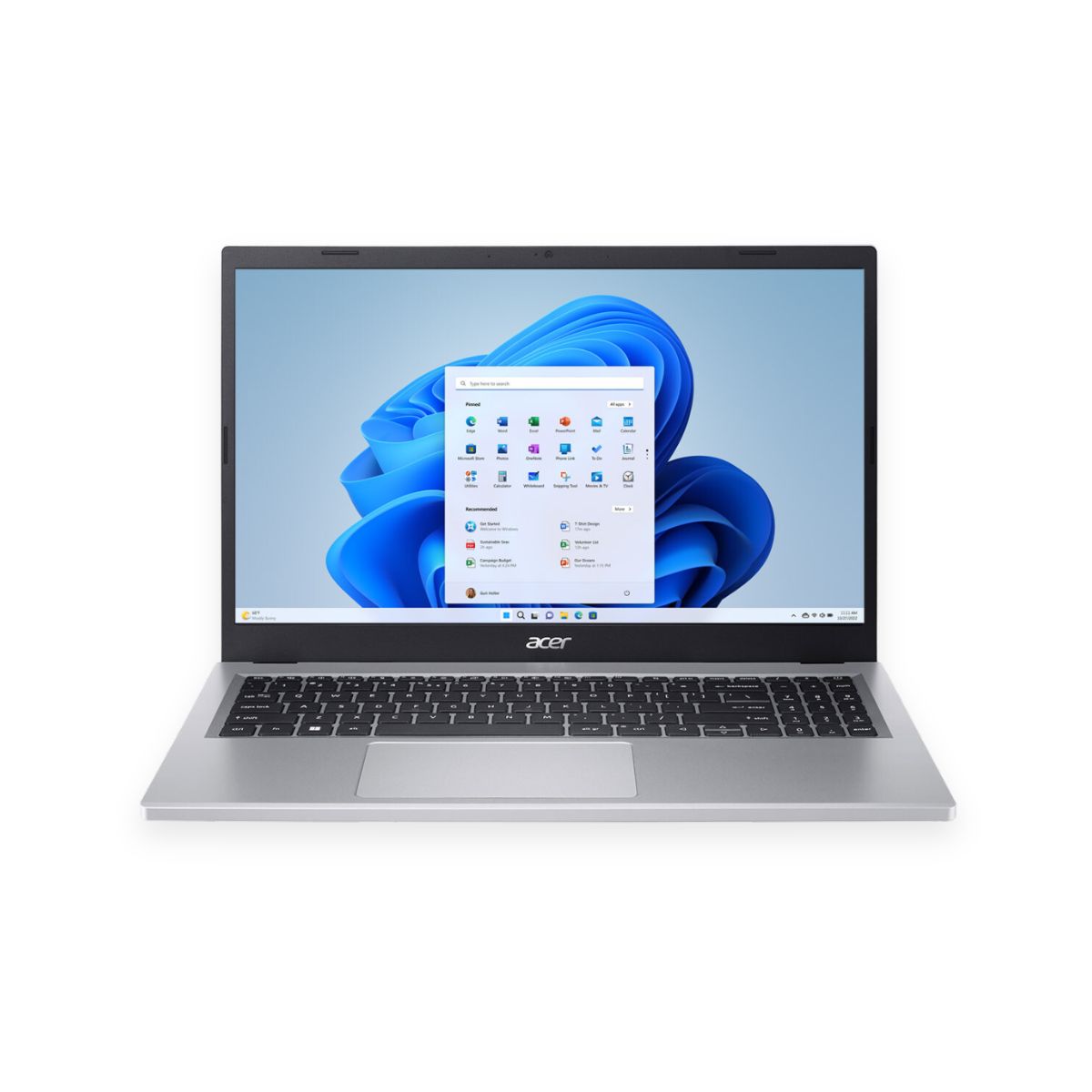 portátil acer a315 59 i3 12th 8gb 512gb 15” fhd