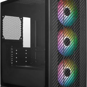 CAJA COOLER MASTER ELITE 301 MICRO ATX 3x120mm ARGB / E301-KGNN-S00