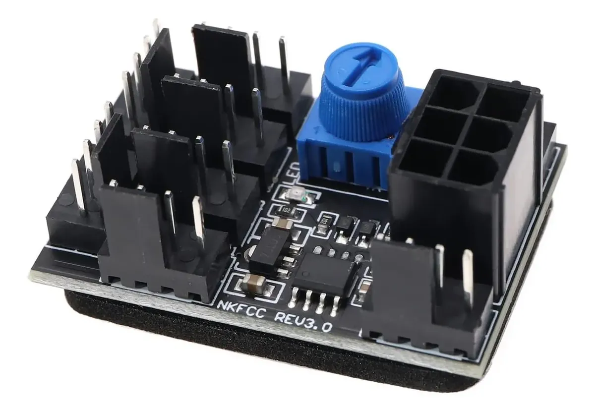 convertidor pwm a 4 ventiladores 3 pines convertidor pwm a 4 ventiladores 3 pines