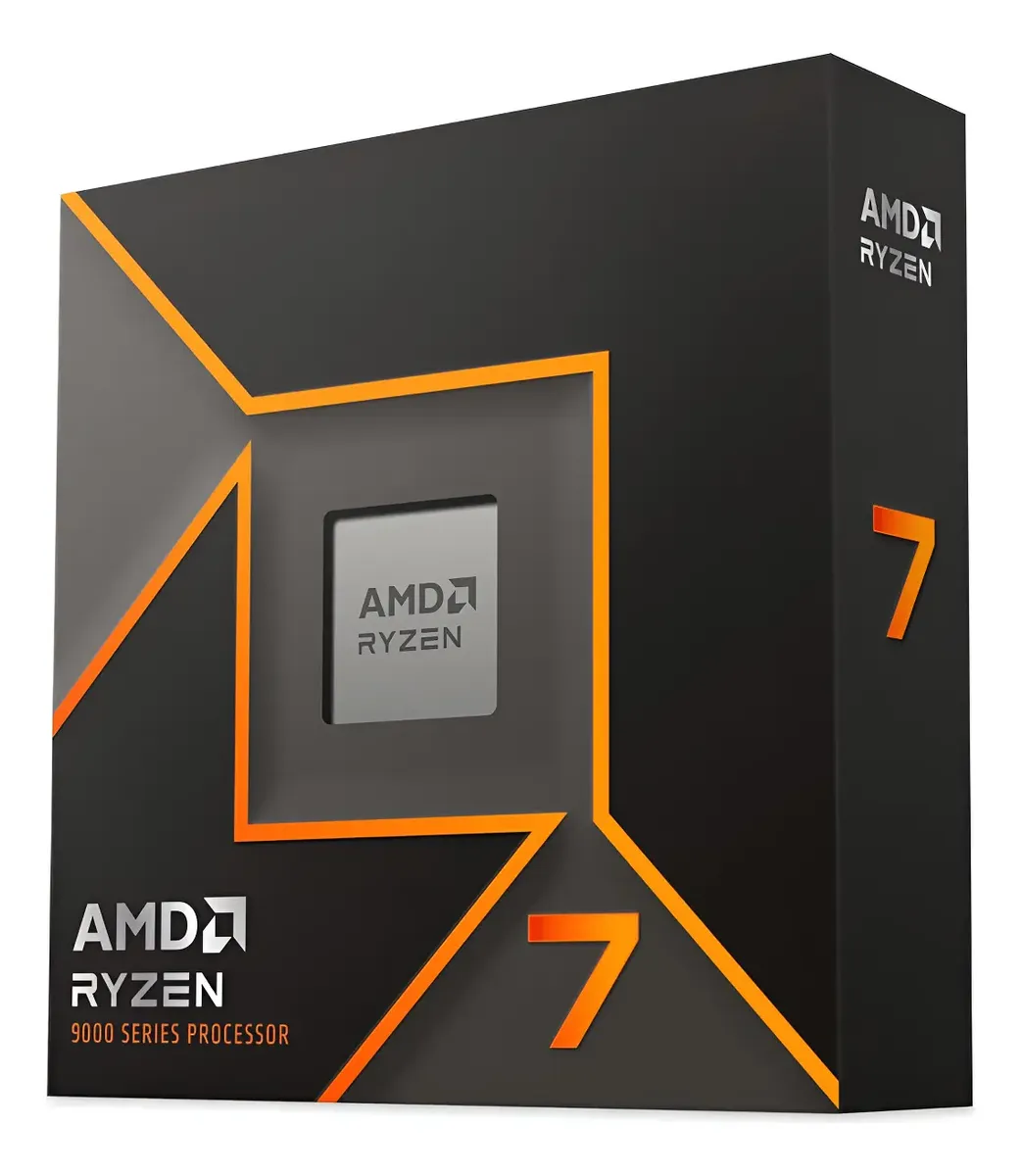 procesador amd ryzen 7 9700x 3.8ghz (hasta 5.5ghz) 8 núcleos 16 hilos 40mb cache am5 alto rendimiento procesador amd ryzen 7 9700x 3.8ghz (hasta 5.5ghz) 8 núcleos 16 hilos 40mb cache am5 alto rendimiento