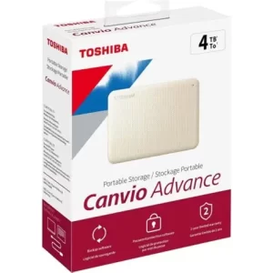 2.5" 4TB TOSHIBA CANVIO ADVANCE BLANCO USB 3.0/2.0 / HDTCA40XW3CA