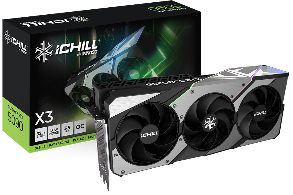 NVIDIA Geforce INNO3D RTX5090 32GB GDDR7 IChill X3 (tiempo de entrega de 15-20 dias)