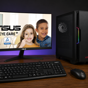 COMPUTADOR GAMER AMD RYZEN 7 5700G: XPG  24" ASUS VY249 / IPS / SIN MARCO / 1920x1080 FHD / 1MS 75HZ/ VGA-HDMI V1.4