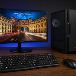 COMPUTADOR GAMER AMD RYZEN 5 5600GT RADEON VEGA 7  NVIDIA GEFORCE MSI RTX 5050 8GB GAMING 2X OC 24"‎LG‎24MR400‎/‎IPS‎FHD‎1920x1080‎/‎5MS‎100HZ‎/‎SRGB‎99%‎/‎AMD‎FreeSync