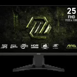 25" MSI MAG255FX24 IPS 1920x1080 FHD 240HZ 0.5MS