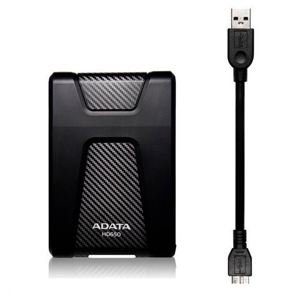 Disco Duro Externo ADATA AHD650 1TB Negro - Imagen 2