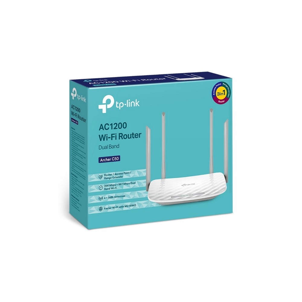Router TPLINK Inalámbrico doble banda AC 1200 - Imagen 4