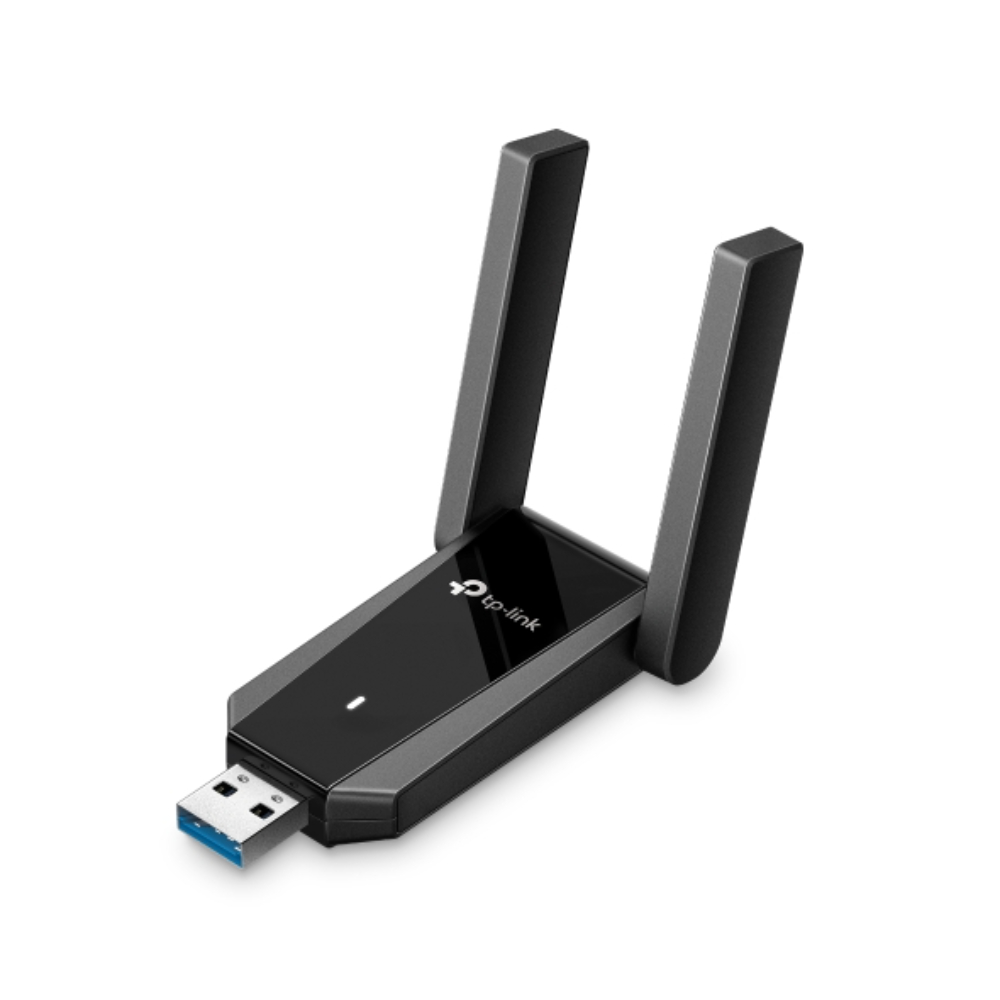 Adaptador TPLINK USB Wi-Fi 6 de doble banda de alta ganancia AX1800