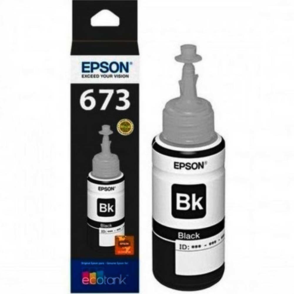 Producto C13T67312A - Imagen 1 Botella de Tinta EPSON T673120 AL L800/805 COLOR Negro