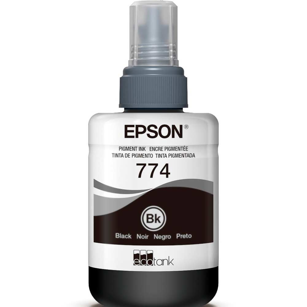Botella de Tinta EPSON T774120 AL M200 COLOR Negro Pigmentada - Imagen 3