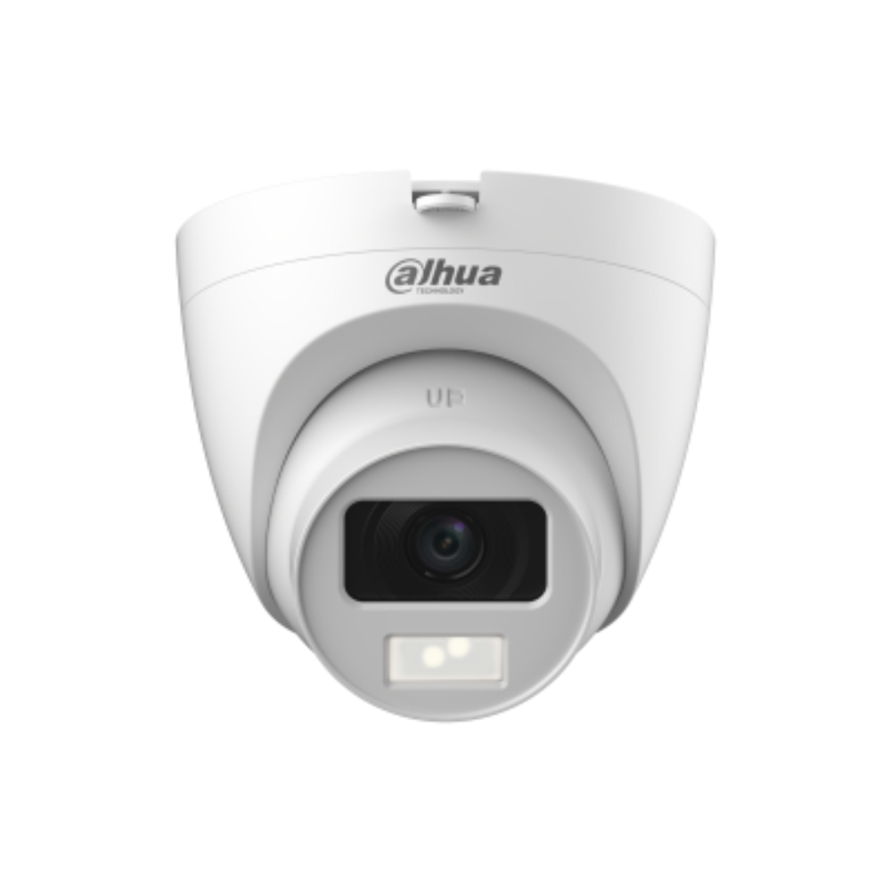 Cámara de Seguridad Analógica Tipo Domo 2MP con Iluminación Dual Inteligente + FullColor | Lente 2.8mm | 20m IR & Luz Visible | IP67 | Micrófono Integrado - Imagen 2