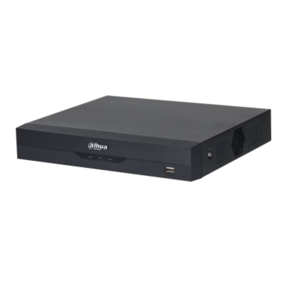 Grabador DVR Penta-brid 4 canales analógicos + hasta 6 IP (DVR)/serie WizSense/Penta-brid/ Compresión de video AI Coding Smart H.265+ y H.265/SMD Plus, Perimeter Protection, Face Recognition, AcuPick distingue humanos y vehículos/ soporta hasta 10 TB 1 bahia/ no incluye DD