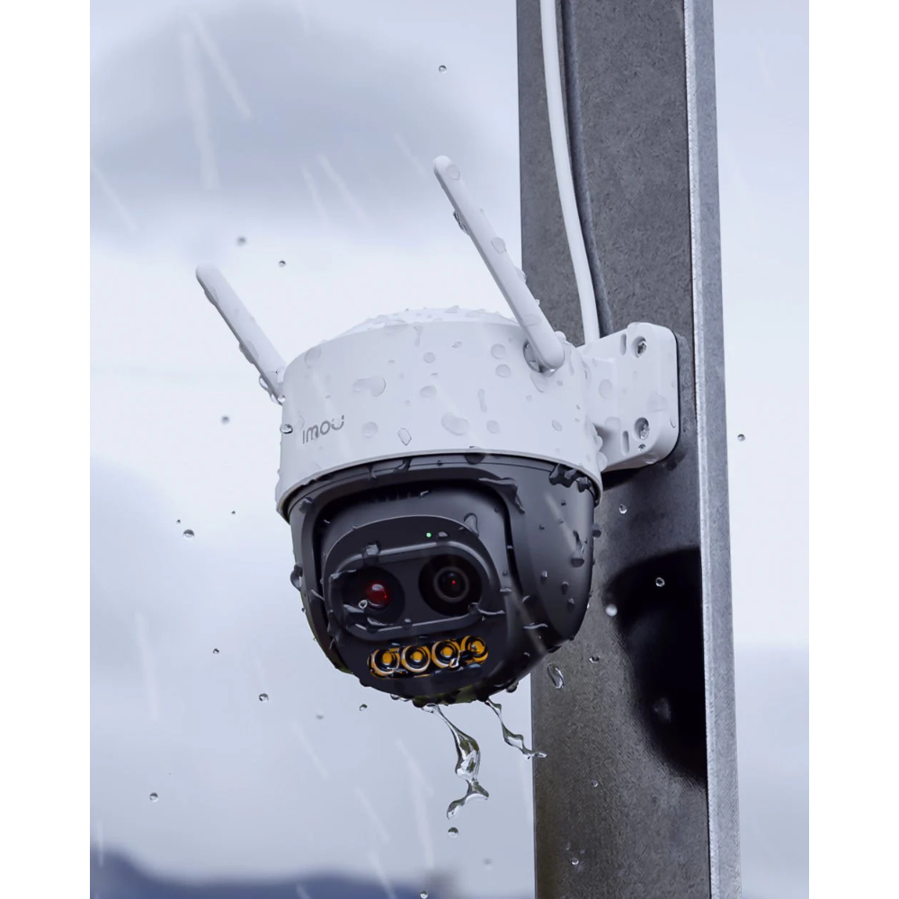 CRUISER Z 5MP 12 X ZOOM MIXTO, COMPRESIÓN H.265/H.264, VISIÓN NOCTURNA EN COLOR INTELIGENTE. 0~355° TILT 0~90°. DISUASIÓN ACTIVA, DETECCIÓN DE PERSONAS Y VEHÍCULOS, IP66, AUDIO BIDIRECCIONAL, MICRO SD, HASTA 512GB - Imagen 2