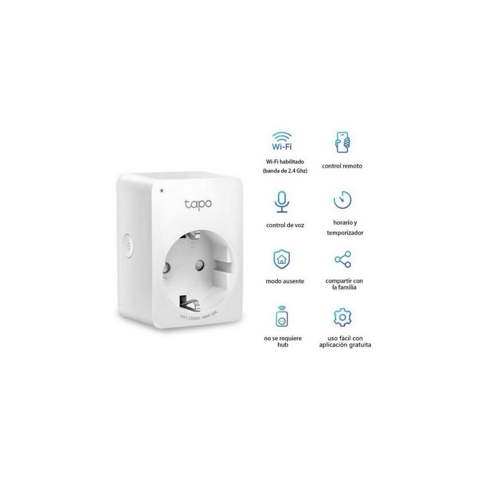 Mini Enchufe TPLINK Inteligente Wifi COLOR Blanco - Imagen 2