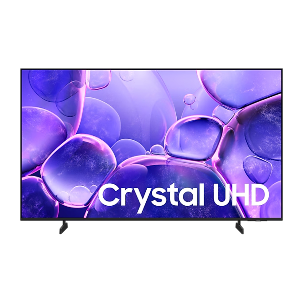 Televisor Samsung FLAT LED CRYSTAL Smart TV 43 pulgadas Crystal UHD 4K /3,840 x 2,160 / DVB-T2 / HDR /LAN/ WIFI 5/ Control remoto Solar / Soporte ajustable / Bluetooth 5.3 / Google Meet / Multi view/ AirPlay 2 / Bixby desde el control /modo ambiente/ Modo Juego/ HDMI x 3/ USB x1-A /abre y edita archivos de Office/ control de voz/Garantía 1 año, Fi
